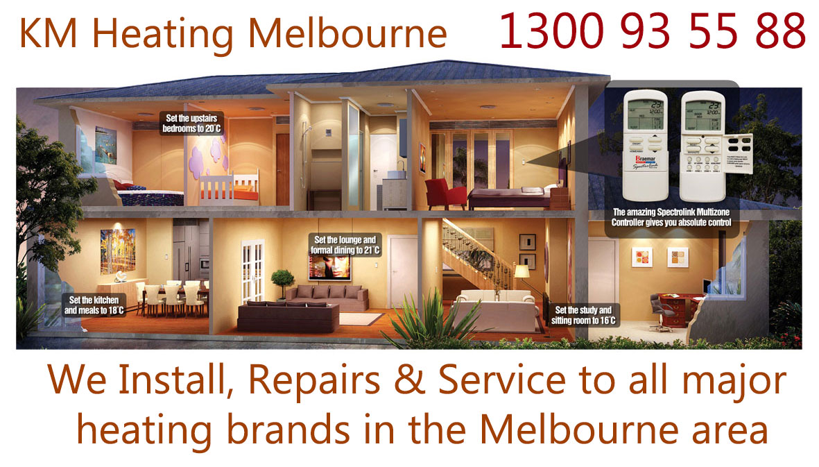 Heating system install and repairing services